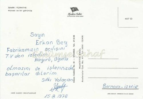 İzmir - Konak ve Bir Görünüş / Keskin Color