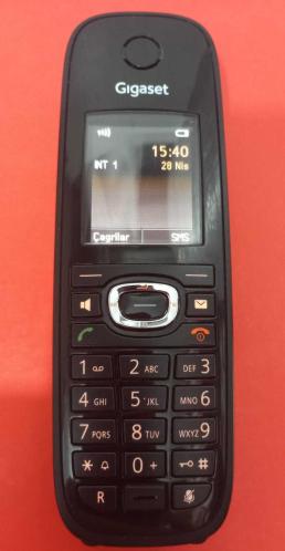 Gigaset C590 Telsiz Telefon (Üst model ,Yeni Pil , Renkli Ekran , İkinci El)