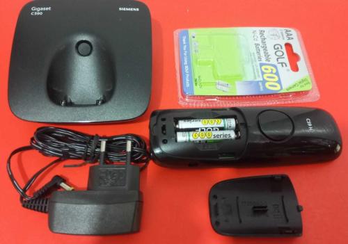 Gigaset C590 Telsiz Telefon (Üst model ,Yeni Pil , Renkli Ekran , İkinci El)