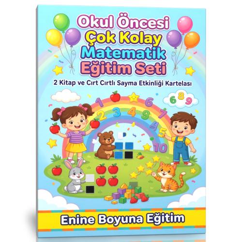 OKUL ÖNCESİ ÇOK KOLAY MATEMATİK EĞİTİM SETİ