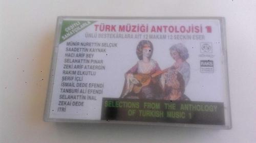 Çeşitli Sanatçılarla Türk Müziği Antolojisi Kaset (İkinci El) KST23295