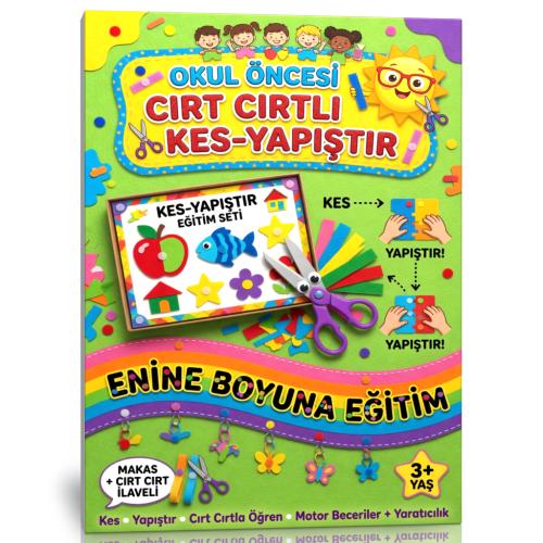 Okul Öncesi Cırt Cırtlı KES-YAPIŞTIR Seti
