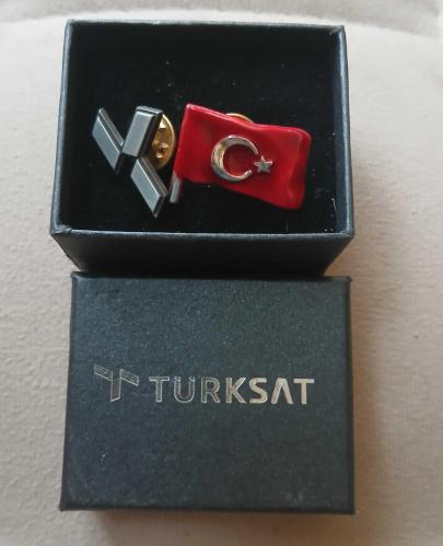 TÜRKSAT ROZET KUTUSUNDA