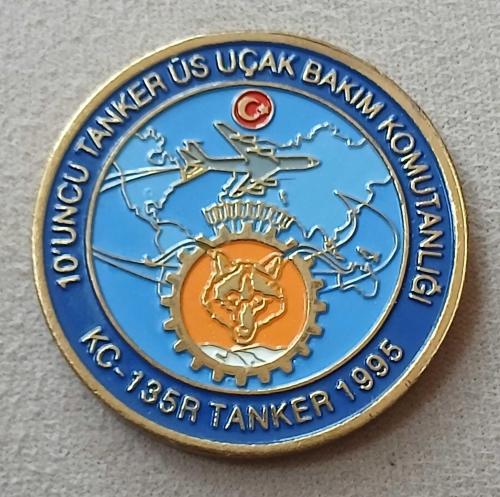 10 . Tanker Üs Uçak Bakım Komutanlığı 1995 Madalyon