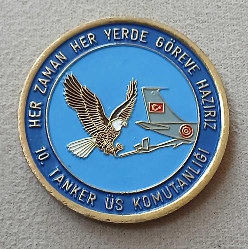 10 . Tanker Üs Uçak Bakım Komutanlığı 1995 Madalyon