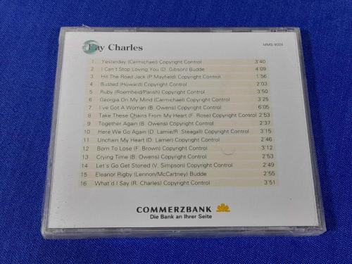 RAY CHARLES COMMERZBANK  MÜZİK  CD ALBÜM  ( SIFIR )