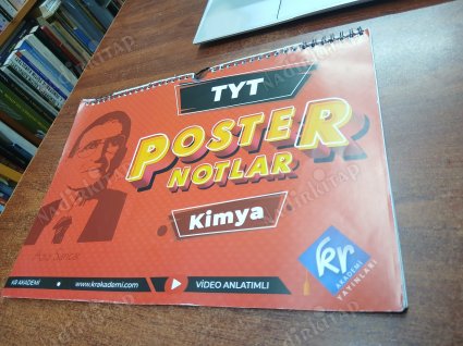 TYT Poster Notlar Kimya KR Akademi Yayınları (Açıklamayı okuyunuz) - Ankara Antik Sahaf