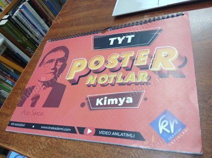 KR AKADEMİ TYT POSTER NOTLAR KİMYA - Ankara Antik Sahaf