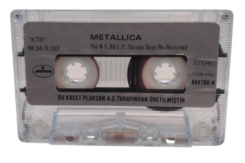 Metallica‎–The $5.98 E.P.– Garage Days Re-Revisited (Türkiye)