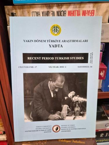 Yakın Dönem Türkiye Araştırmaları (YADTA) / Recent Period Turkish Studies Cilt:17 Yıl:2018 Sayı:34 Trablusgarp Savaşı ve İzmir'deki İtalyanlar Barış G