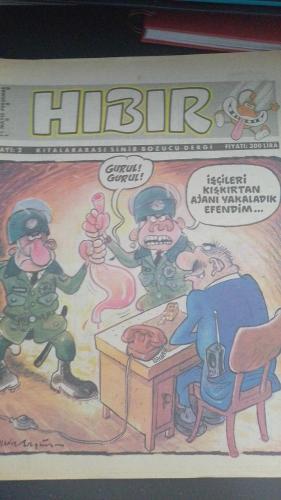 Hıbır Dergisi Sayı 2  Kıtalararası Sinir Bozucu Dergi 11 Mayıs 1989