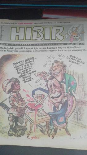 Hıbır Dergisi Sayı 96  Kıtalararası Sinir Bozucu Dergi  28 Şubat 1991