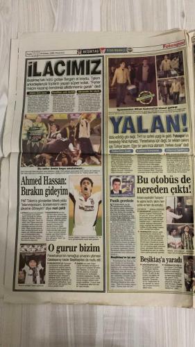 FOTOSPOR SPOR GAZETESİ - TURKISH NEWSPAPER - DOĞUM GÜNÜ HEDİYESİ  - EKSİKSİZ TAM TAKIM GAZETE 20 ŞUBAT 2006 PAZARTESİ  ÖZLEM TEZCAN – ENDAL AKDENİZ – MEHMET TORUN – NICOLAS ANELKA – MARCO AURELIO – ÜMİT ÖZAT – ERIK GERETS – ÖZHAN CANAYDIN – HAKAN ŞÜKÜR – HASAN ŞAŞ – NECATİ ATEŞ – ÜMİT KARAN – STJEPAN TOMAS – SASA ILIÇ – MONDRAGON – SONG – SAIDOU – SERGEN YALÇIN – TÜMER METİN – JUN – GÖKHAN GÜLEÇ – AHMED HASSAN – İBRAHİM ÜZÜLMEZ – TURGAY KIRAN – SELAHATTİN BEYAZIT – ADNAN POLAT – ONAL AYSAL – MUSTAFA SARIGÜL – ERGUN GÜRSOY – FARUK SÜREN – MEHMET CANSUN – ALİ DURÜST – CENGİZ ÖZYALÇIN – OSMAN GÜNERİ – NİHAT KAHVECİ – FATİH TEKKE – GÖKDENİZ KARADENİZ – JEFFERSON – LEE – TUĞRUL DEMİR – ATİLLA BİRLİK – CIHAN HASPOLATLI  ÖZLEM TEZCAN İDDAA’NIN KRALİÇESİ – 20 GÜNLÜK YARIŞMADA BİRİNCİ – ENDAL AKDENİZ İKİNCİ, MEHMET TORUN ÜÇÜNCÜ – TRABZONSPOR GAZİANTEPSPOR’U SZYMOWIAK VE DJOKAL’İN GOLLERİYLE 2-0 YENDİ – UEFA KUPASI İDDİASI DEVAM EDİYOR – FENERBAHÇE ANKARASPOR’A 2-1 MAĞLUP OLDU, İLK YENİLGİ – ANE