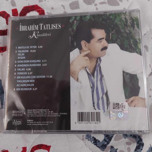 İbrahim tatlıses klasikleri ambalajında cd