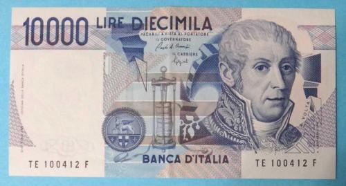 İTALYA=1984  10000 Lire   P-112  ÇİL'