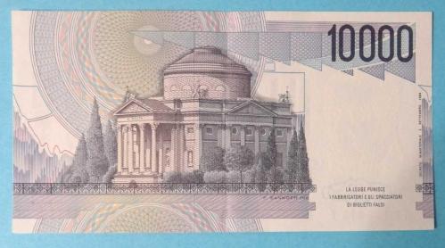 İTALYA=1984  10000 Lire   P-112  ÇİL'