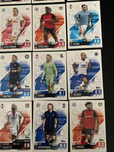 Topps Match Attax - Champions League / Europa League / Conference League Kart Lotu
