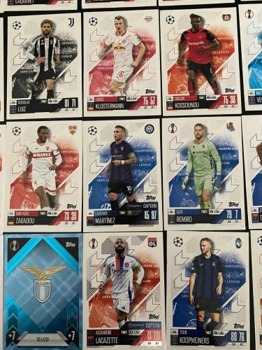 Topps Match Attax - Champions League / Europa League / Conference League Kart Lotu
