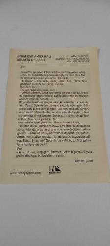25 Haziran 2015-Orijinal Takvim Yaprağı-Doğum Günü-Söz,Nişan,Nikâh,Düğün ve Önemli Günler Hediyesi-Nesin Vakfı Takvimi-Markupaşa'nın bir taklidi olan Salamon çıkıyor (1949). Medet'in 19. sayısı çıkıyor, M. Demiray sahibi ve yazıişleri müdürü (1950).-Bizim Eve Amerikalı Misafir Gelecek-Aziz Nesin'in Hangi Parti Kazanacak adlı kitabından.
