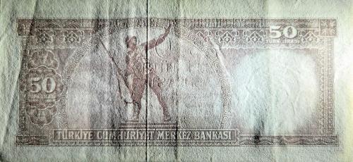 5. Emisyon 6. Tertip 50 Türk Lirası - I03 017726 - (ÇÇT+)