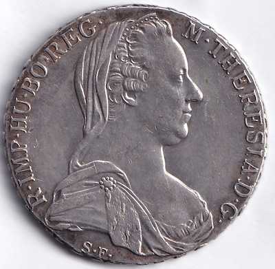 AVUSTURYA İMP. MARIA THEREASA 1 THALER 1780 S.F. ÇA GÜMÜŞ:27,97 GR