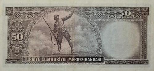 5. Emisyon 6. Tertip 50 Türk Lirası - L59 072152 - (ÇT+)