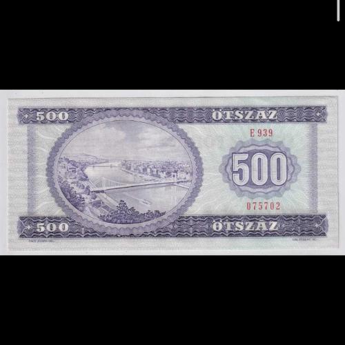 Macaristan 500 forint 1990 Çil / UNC Nadir kondisyon