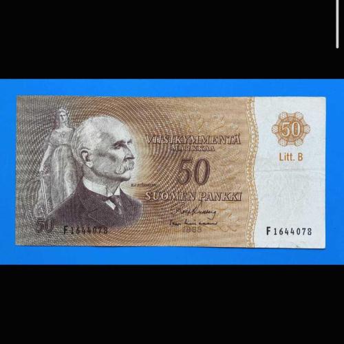 Finlandiya 50 markka 1963 Çt(+)