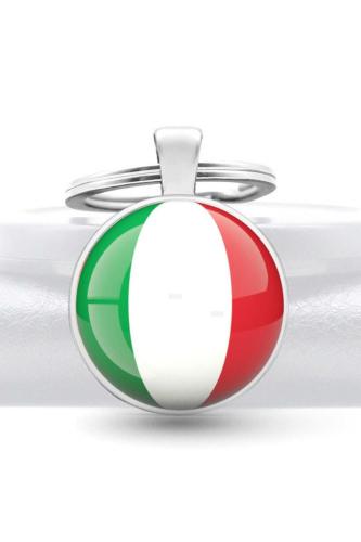 İtalya Italy Bayrağı Metal Anahtarlık Ülke Temalı Hediyelik