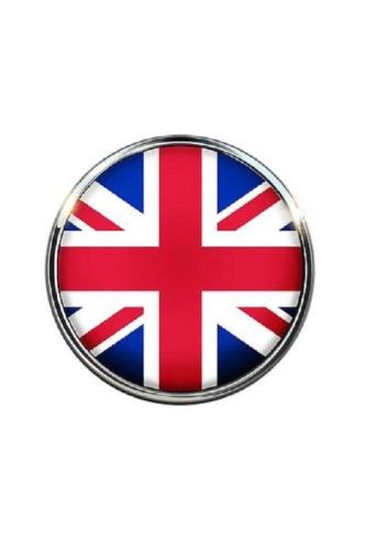 İngiltere (United Kingdom) Bayrak Rozeti - Metal Şekilli Yaka Rozeti