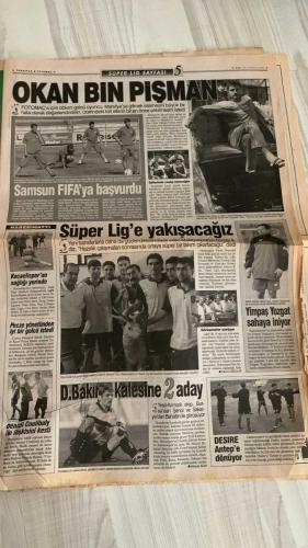 FOTOMAÇ SPOR GAZETESİ - TURKISH NEWSPAPER - DOĞUM GÜNÜ HEDİYESİ  - EKSİKSİZ TAM TAKIM GAZETE -10 TEMMUZ 2001 SALI  MUSTAFA DENİZLİ - GEREMİ - HAKAN CEYHUN - MEHMET CANSUN - FARUK SÜREN - N'GOTTY - NOUMA - ALİ EREN - BÜLENT TUNCAY - BERKANT - HAGİ - HASAN ŞAŞ - MONDRAGON - KEREM - POPESCU - BÜLENT KORKMAZ - EMRE AŞIK - VEDAT - GUSTAVIO - HAKAN ÜNSAL - ERGÜN - ÜMİT - PEREZ - ARİF - SERKAN - GÖKMEN ÖZDEMİR - ESER ÖZALTINDERE - TAFFAREL - EMRE - OKAN - VENTOLA - FARINOS - BINOTTO - BROCCHI - RONALDO - JARDEL  FUTBOLSEVERE MÜJDESİ - GEREMİ'Yİ İSTİYORUM - TRABZON'DA GÜVENOYU - WIMBLEDON HARİKA BİTTİ - ZİDANE ASRIN İMZASI - FENER'İ DİRİLTTİK - CANSUN'UN SÖZLERİ - N'GOTTY CAN SIKTI - TARAFTARI ÜZMEYECEĞİZ - KİMSE BANA CEPHE ALMAZ - BEN VAR YA BEN - SORUN ÇIKARIRIM - HASAN'A ÖZEL GÖREV - GUSTAVIO'NUN İŞİ ZOR - FORVETTEKİ YARIŞ - MONDRAGON SINIFI GEÇTİ - HAGİ TELAŞI YERSİZ - JARDEL'E 2,7 MİLYON DOLAR  GALATASARAY - FENERBAHÇE - BEŞİKTAŞ - TRABZONSPOR - MARSİLYA - O.LYON - POGON - SAO PAULO - ROI