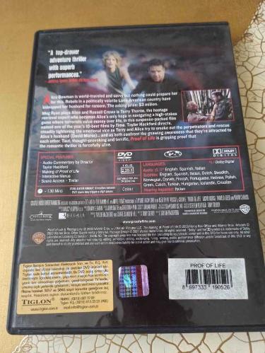 PROOF OF LIFE * YAŞAM KANITI / DVD * RUSSELL CROWE * MEG RYAN