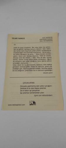 4 Temmuz 2015-Orijinal Takvim Yaprağı-Doğum Günü-Söz,Nişan,Nikâh,Düğün ve Önemli Günler Hediyesi-Nesin Vakfı Takvimi-Tutuklanma tarihi ama hapisaaneye girdiği tarih 23 Eylül 4 ay 10 güne mahküm olmuş (
