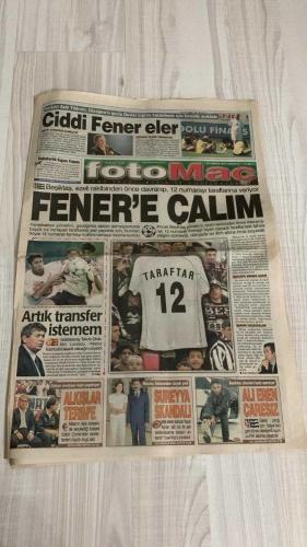 FOTOMAÇ SPOR GAZETESİ - TURKISH NEWSPAPER - DOĞUM GÜNÜ HEDİYESİ  - EKSİKSİZ TAM TAKIM GAZETE -28 TEMMUZ 2001 CUMARTESİ  AZİZ YILDIRIM - MUSTAFA DENİZLİ - LUCESCU - MEHMET CANSUN - CEM UZAN - GUSTAVO - PEREZ - ÜMİT KARAN - SUAT - ÜMİT DAVALA - BERKANT - ARİF - HAKAN BAYRAKTAR - ALİ EREN - SERGEN - SERDAR BİLGİLİ - YÜCEL KOP - YAŞAR AYHAN - ORHAN DEMİRDAL - RONALDO (BENFICA) - JOHNSON - RÜŞTÜ - OĞUZ - RECEP - SAFFET SANCAKLI - COSTA - ORTI - MOGGI - ALTAN TANRIKULU - CÜNEYT ERSAN  ARTIK GERÇEKÇİ OLMALIYIZ - FENER’E ÇALIM - ARTIK TRANSFER İSTEMEM - ALKIŞLAR TERİM’E - SÜREYYA SKANDALI - AÇILIŞTA ŞİMŞEK ÇAKTI - ALİ EREN ÇARESİZ - CANSUN’DAN KARŞI ATAK - GUSTAVO ŞOV YAPTI - PARAYI VEREN JARDEL’İ ALIR - SORUN NEREDE? - KADIKÖY’DEN KİMSE ÇIKAMAZ - BOLUKBAŞ BİN PİŞMAN - GÖZ-GÖZ’ÜN NOTU PEKİYİ  FENERBAHÇE - GALATASARAY - BEŞİKTAŞ - TRABZONSPOR - GAZİANTEPSPOR - SAMSUNSPOR - JUVENTUS - VALENCIA - PORTO - BENFICA - MARSİLYA - AJAX - MİLAN - REAL MADRİD - LAS PALMAS - İdil Koleksiyon