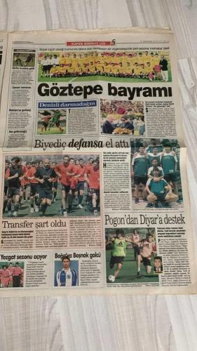FOTOMAÇ SPOR GAZETESİ - TURKISH NEWSPAPER - DOĞUM GÜNÜ HEDİYESİ  - EKSİKSİZ TAM TAKIM GAZETE -28 TEMMUZ 2001 CUMARTESİ  AZİZ YILDIRIM - MUSTAFA DENİZLİ - LUCESCU - MEHMET CANSUN - CEM UZAN - GUSTAVO - PEREZ - ÜMİT KARAN - SUAT - ÜMİT DAVALA - BERKANT - ARİF - HAKAN BAYRAKTAR - ALİ EREN - SERGEN - SERDAR BİLGİLİ - YÜCEL KOP - YAŞAR AYHAN - ORHAN DEMİRDAL - RONALDO (BENFICA) - JOHNSON - RÜŞTÜ - OĞUZ - RECEP - SAFFET SANCAKLI - COSTA - ORTI - MOGGI - ALTAN TANRIKULU - CÜNEYT ERSAN  ARTIK GERÇEKÇİ OLMALIYIZ - FENER’E ÇALIM - ARTIK TRANSFER İSTEMEM - ALKIŞLAR TERİM’E - SÜREYYA SKANDALI - AÇILIŞTA ŞİMŞEK ÇAKTI - ALİ EREN ÇARESİZ - CANSUN’DAN KARŞI ATAK - GUSTAVO ŞOV YAPTI - PARAYI VEREN JARDEL’İ ALIR - SORUN NEREDE? - KADIKÖY’DEN KİMSE ÇIKAMAZ - BOLUKBAŞ BİN PİŞMAN - GÖZ-GÖZ’ÜN NOTU PEKİYİ  FENERBAHÇE - GALATASARAY - BEŞİKTAŞ - TRABZONSPOR - GAZİANTEPSPOR - SAMSUNSPOR - JUVENTUS - VALENCIA - PORTO - BENFICA - MARSİLYA - AJAX - MİLAN - REAL MADRİD - LAS PALMAS