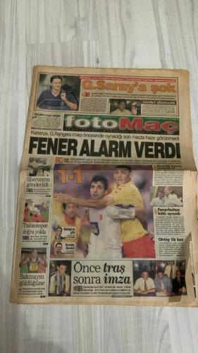 FOTOMAÇ SPOR GAZETESİ - TURKISH NEWSPAPER - DOĞUM GÜNÜ HEDİYESİ  - EKSİKSİZ TAM TAKIM GAZETE -3 AĞUSTOS 2001 CUMA  ALENITCHEV - JARDEL - DİNÇTÜRK - MUSTAFA DENİZLİ - EWAN CHESTER - RECEP - ERSEN MARTİN - CEYHUN - OKTAY DERELİOĞLU - HAKAN BAYRAKTAR - ÜMİT KARAN - HASAN ŞAŞ - ARİF - SERKAN - SUAT - MONDRAGON - KEREM - HÜSEYİN - ŞENES ERZİK - HALUK ULUSOY - HİLMİ OK - JOSEF MARKO - TAYFUN BAYINDIR - İPEK ŞENOĞLU - ELENA YARSKA - FEHMİ ÖZGÜLER - GÖKMEN ÖZDEMİR - EMRAH KAYALIOĞLU - LEVENT TUZEMEN  G.SARAY’A ŞOK - JARDEL DÖNECEK - FENER ALARM VERDİ - TRABZONSPOR DOĞRU YOLDA - OKTAY İLK KEZ - BAYRAKTAR İMZAYI ATTI - MİLLİLER 2’DE 2 YAPTI - HAKEMLERDE DEV FARK - ÜÇ KURUL BİR ARADA - PROTOKOL TRİBÜNÜNE YASAK - YARDIMCINIZA HAVA BASMAYIN - İPEK VE ELENA YARI FİNALDE - SAHİLDE SON SMAÇ - HALTERCİLERE AHLAKİ ZİYARET - GÖRME ENGELLİLER ALMANYA’DA  GALATASARAY - FENERBAHÇE - BEŞİKTAŞ - GAZİANTEPSPOR - VLLAZNIA - LEVSKİ SOFYA - BRANN BERGEN - GLASGOW RANGERS - MARIBOR - GÖZTEPE - BOSNA-HERSEK - UKRAY