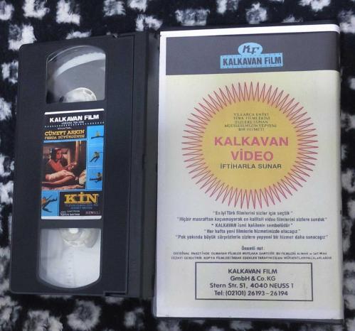 KİN 1974 Cüneyt ARKIN TELESİNE VHS (NADİR)