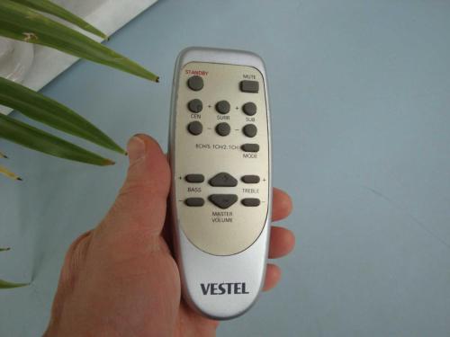 VESTEL EV SİNEMA HOPARLÖR SİSTEMİ ( ORJİNAL ) KUMANDA - 2. EL NADİR KUMANDA