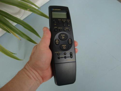 BLAUPUNKT RTV-936 / PANASONIC ( VEQ1873 ) VHS VIDEO / LCD DISPLAY VCR REMOTE - ORJİNAL KUMANDA - Made JAPAN