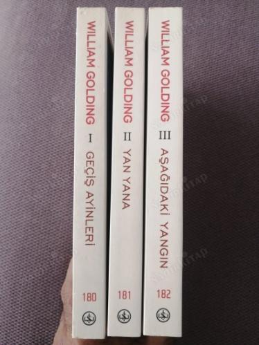 WILLIAM GOLDING / GEÇİŞ AYİNLERİ / YAN YANA / AŞAĞIDAKİ YANGIN - Deniz Üçlemesi 1-2-3 (SET)
