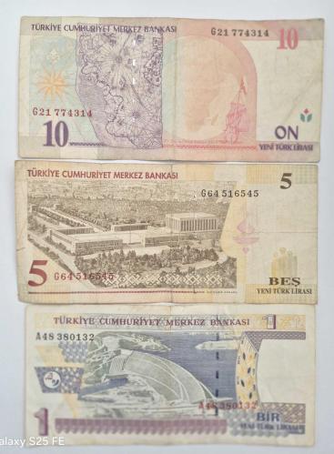 1 YTL İle 100 YTL  Arası 8 Emisyon  6,lı Full Set