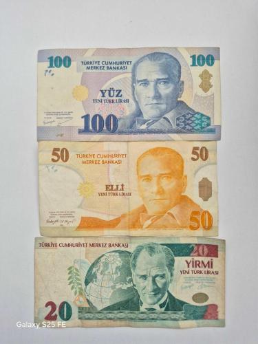 1 YTL İle 100 YTL  Arası 8 Emisyon  6,lı Full Set