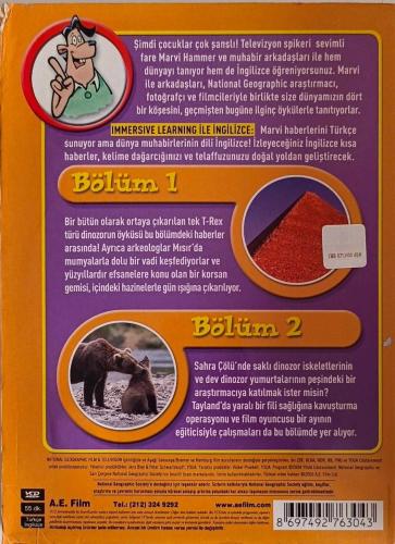 MARVI HAMMER DİNOZORLAR FOSİLLER VE GEÇMİŞİN SIRLARI ( CD 2 VAR SADECE BLOKNOT MEVCUT ) VCD 2.EL UYGUN FİYATA VCD FİLM ( 12054 )