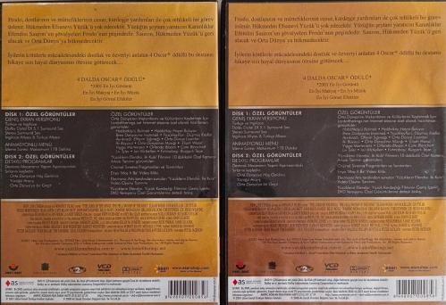 YÜZÜKLERİN EFENDİSİ YÜZÜK KARDEŞLİĞİ VCD 2 VE 3 VCD 2.EL UYGUN FİYATA VCD FİLM ( 12056 )