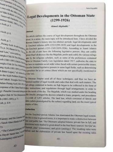 Ottoman connections to the Malay world: Islam, law, and society