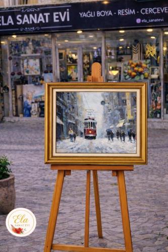 ORJİNAL YAĞLI BOYA BEYOĞLU TABLO