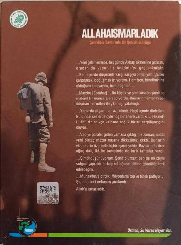ALLAHAISMARLADIK ÇANAKKALE SAVAŞI'NDA BİR ŞEHİDİN GÜNLÜĞÜ CD ORJİNAL MÜZİK ( İSİMSİZ DEMİR RAF )