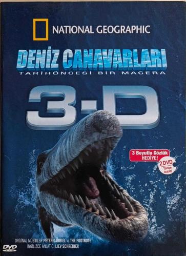 DENİZ CANAVARLARI 3-D DVD ORJİNAL FİLM 2.EL DVD ( İSİMSİZ DEMİR RAF
