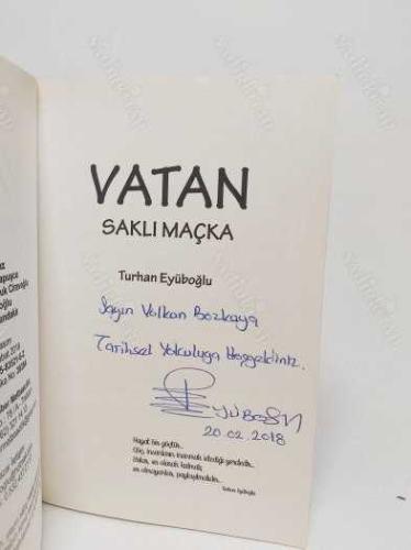 Vatan: Saklı Maçka (İmzalı-İthaflı)