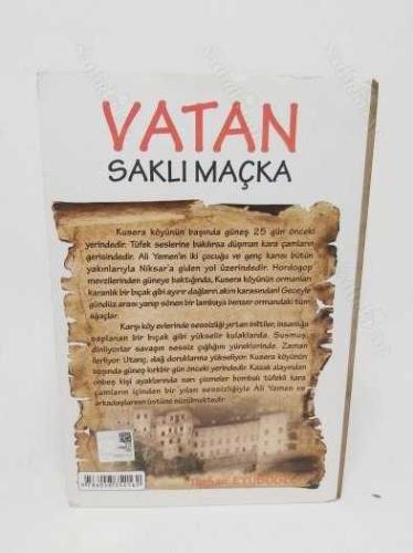 Vatan: Saklı Maçka (İmzalı-İthaflı)